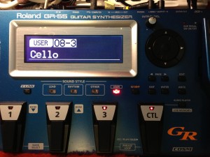 Roland GR-55 Cello