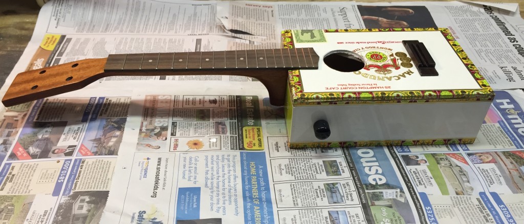 How to Build a Cigar Box Ukulele – Part 3 - Christopher J Hartzog Music
